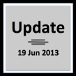 Update (19 June 2013)