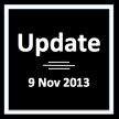 Update (9 Nov 2013)